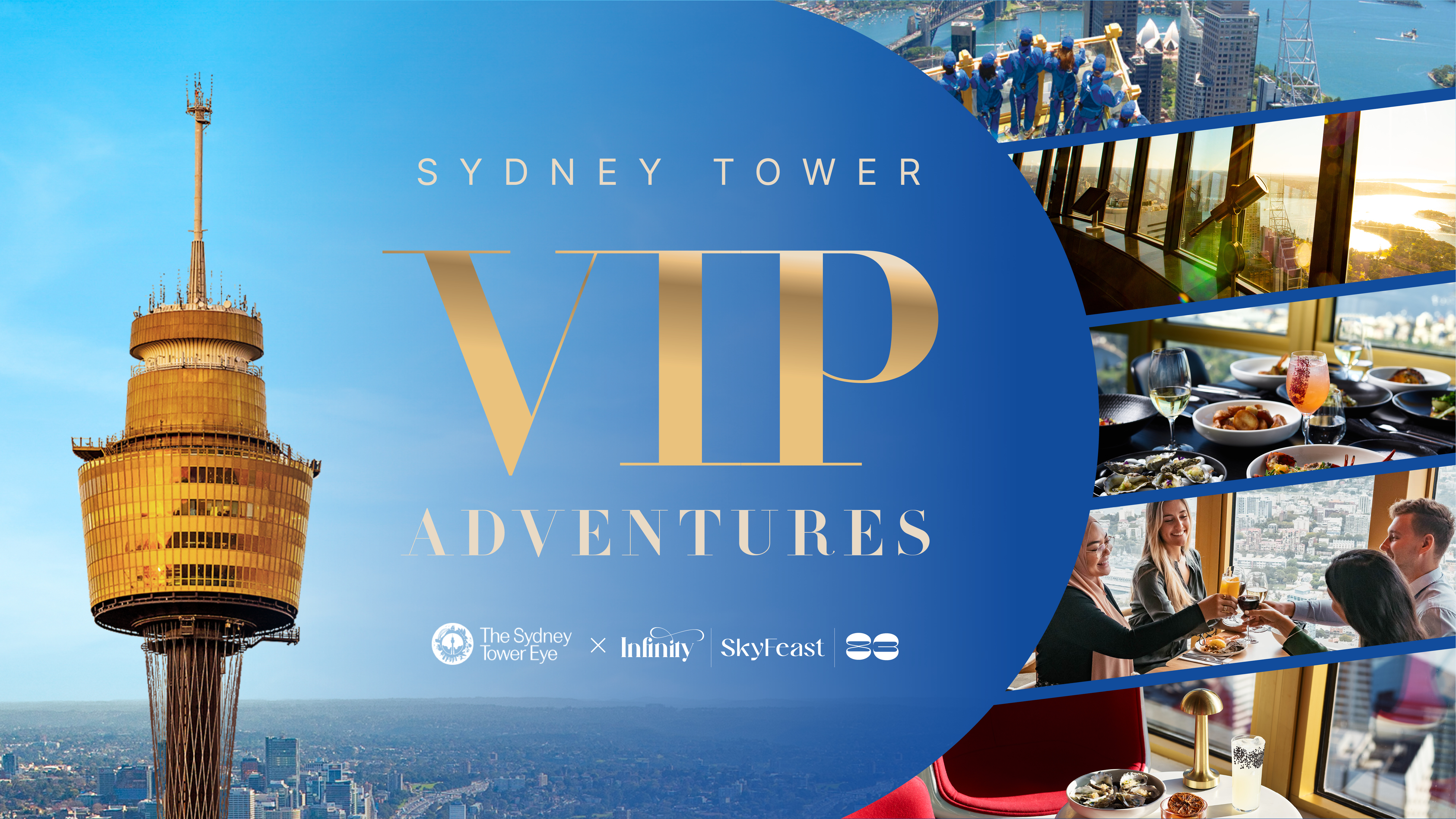 Sydney Tower VIP Adventures Banner