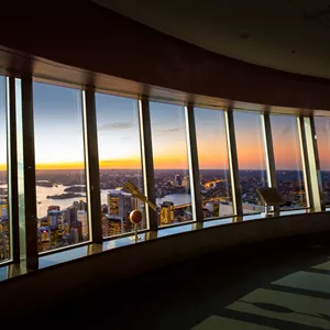 Sunset Observation Deck Interior Sydney Tower Eye
