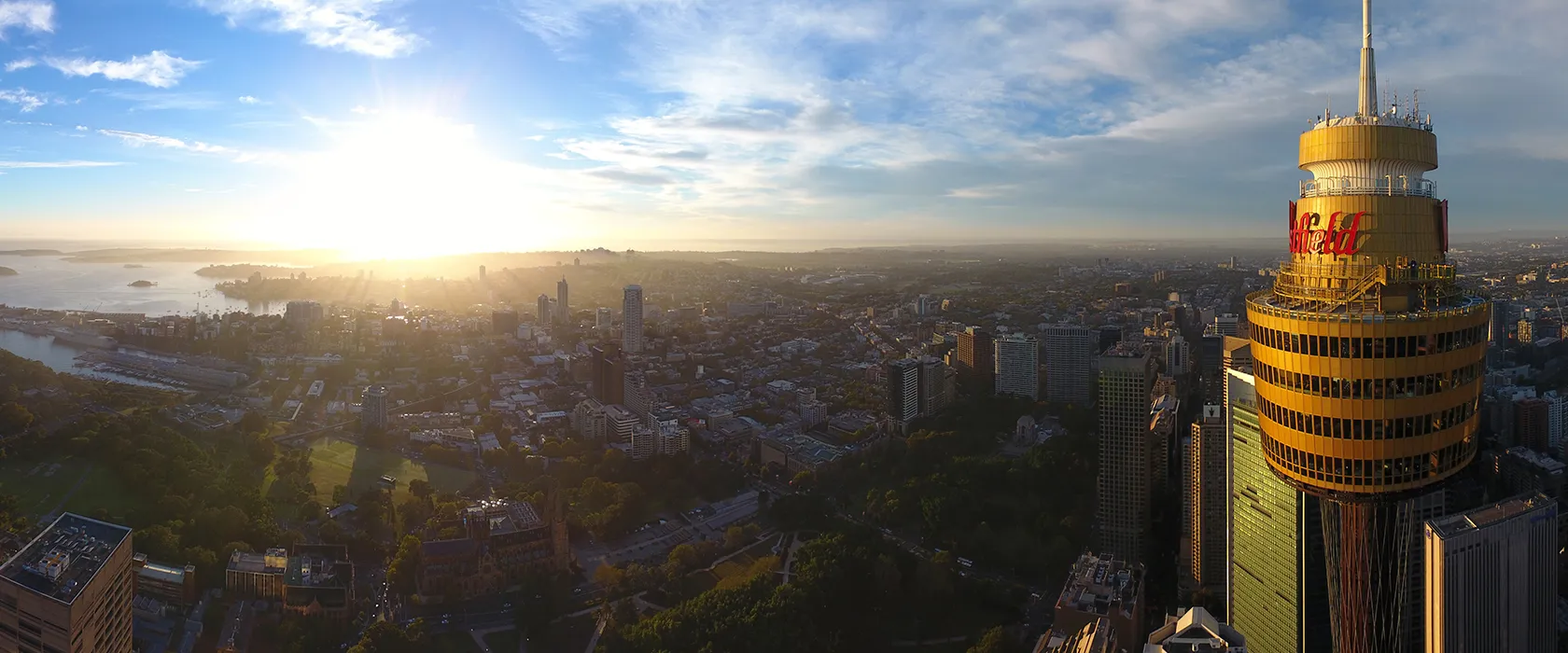 Panoramic View Of Tower