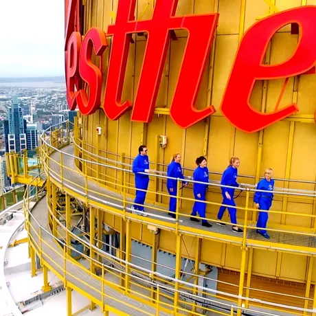 People on SKYWALK tour
