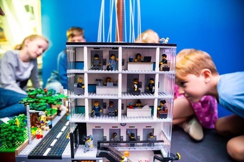 LEGO Cities Exhibition Sydney Tower Model 2
