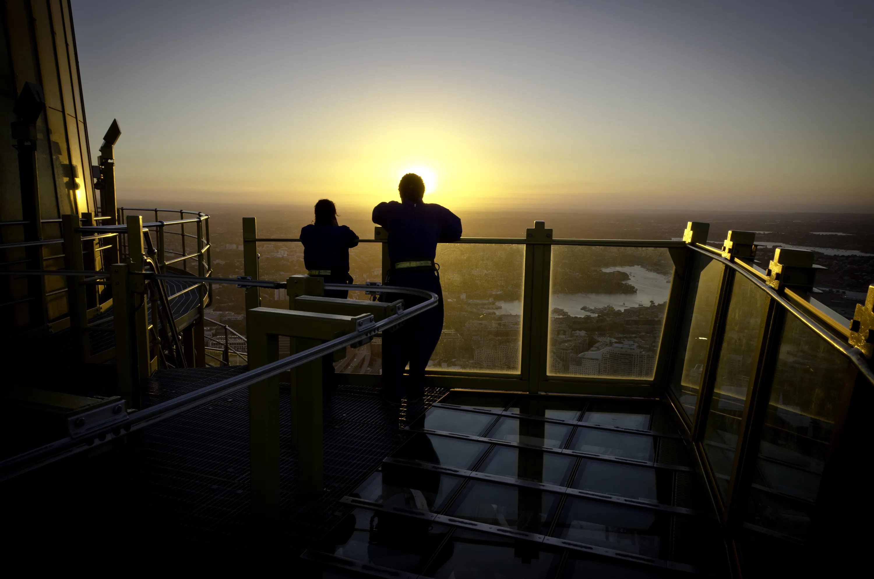 Skywalk Sunset Valentine's Day