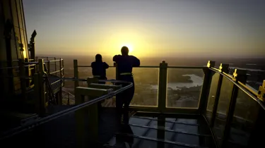 Skywalk Sunset Valentine's Day