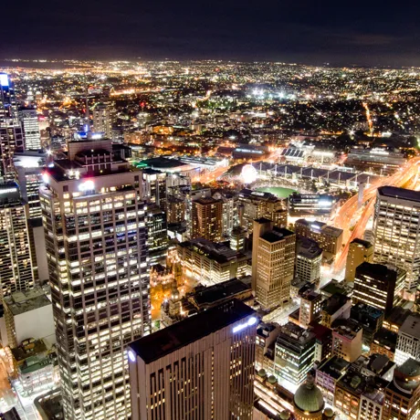 Sydney Tower Eye 300 Dpi JPEG NIGHT South West View