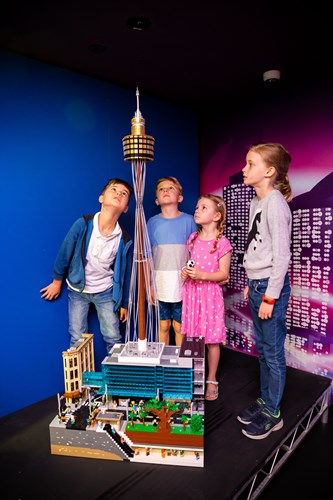 LEGO Cities Exhibition Sydney Tower Model 1