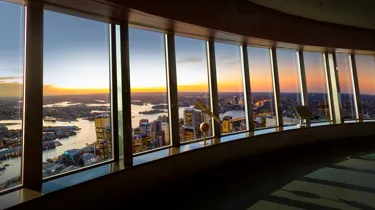 Sunset Observation Deck Interior Sydney Tower Eye