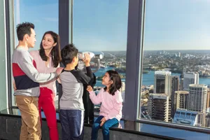 Family on Observation Deck