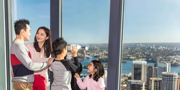 Family on Observation Deck