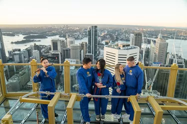 Grace Yu And Leo Liao With Chloe Li And Darcy Donoghue On Sydney Tower Eye For Chinese Valentines Day With Deyu Jiang On Flute4